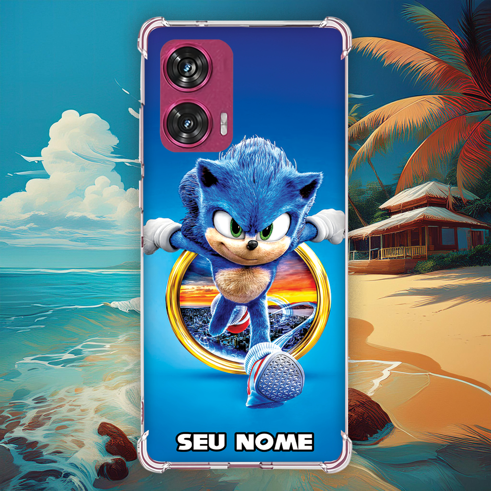 Capa Capinha (3477) SONIC FILME NOME MOTO E7 POWER PLUS E6S E6Si E6 E5 PLAY ONE VISION FUSION ACTION MACRO em Oferta na Shopee
