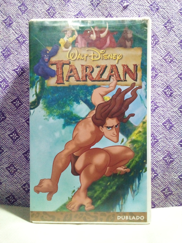 Fita Vhs Tarzan - Walt Disney - Ag25