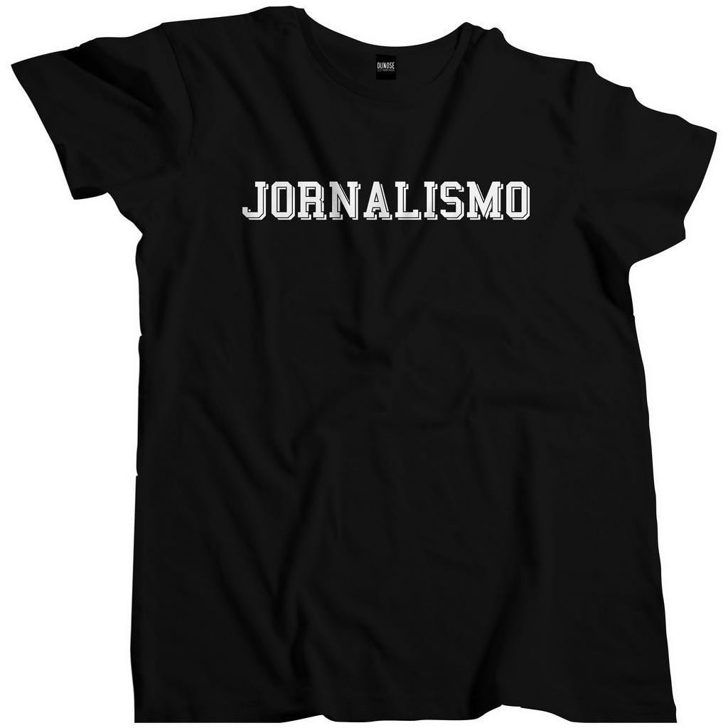 Camisa Masculina Curso Faculdade Profissão Jornalismo Fac 178