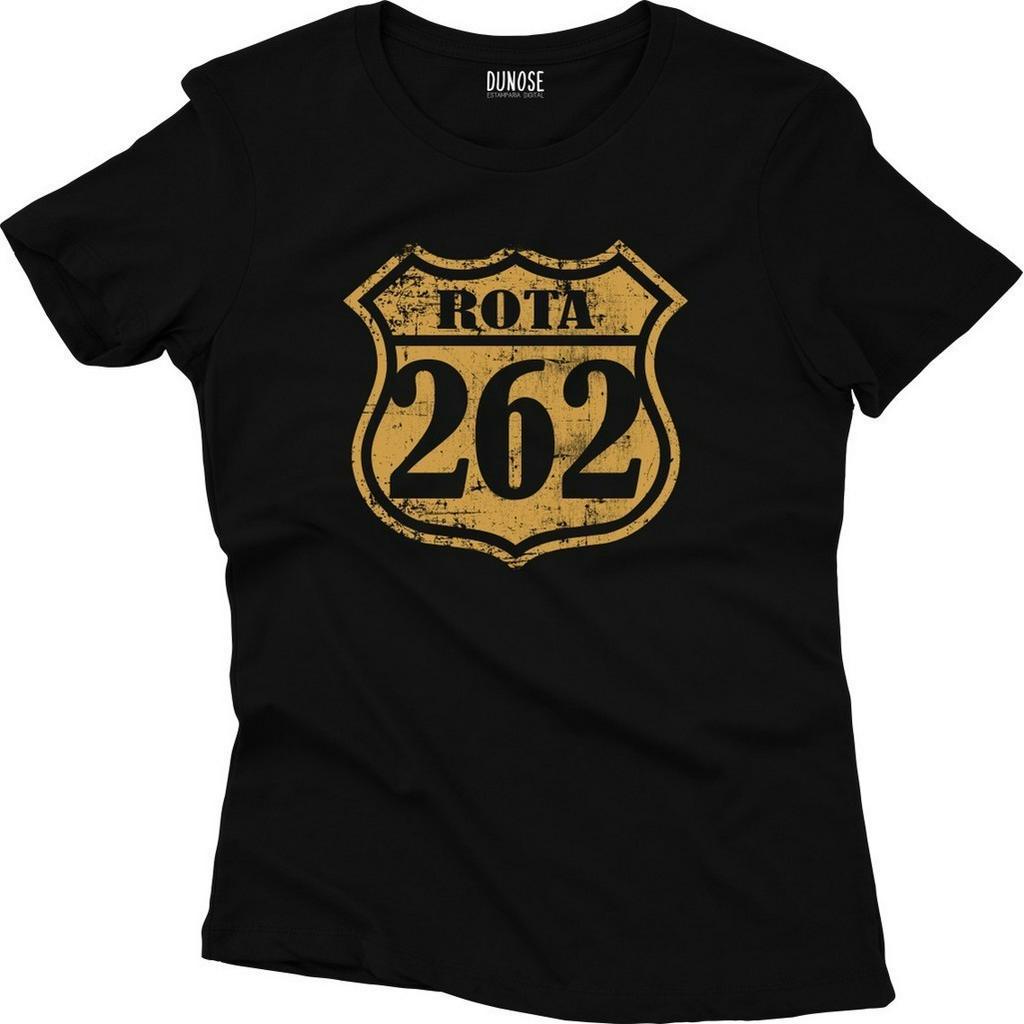 Camiseta Algodão Feminina Rota 262