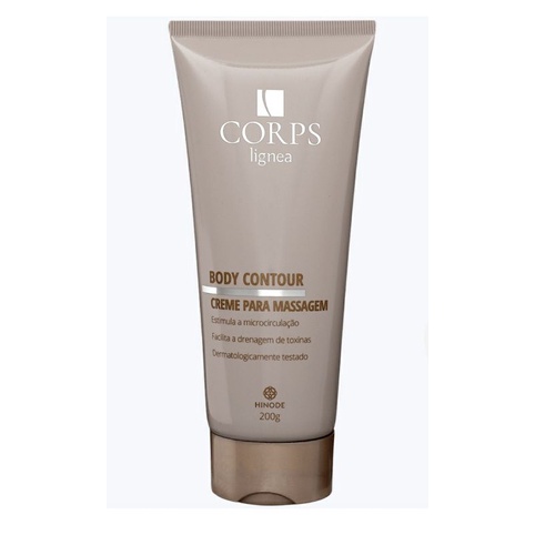 Creme Para Massagem Body Contour Corps Lígnea 200g