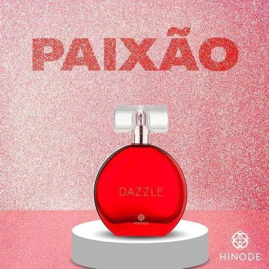 Dazzle Color Vermelho Deo Colônia 60ml Hinode