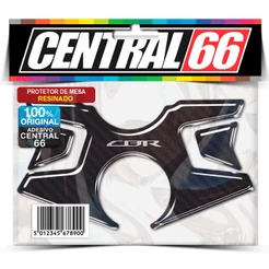 Protetor Mesa Adesivo Resinadoso Honda Cbr 600f 2012 A 2014 CBR Prata