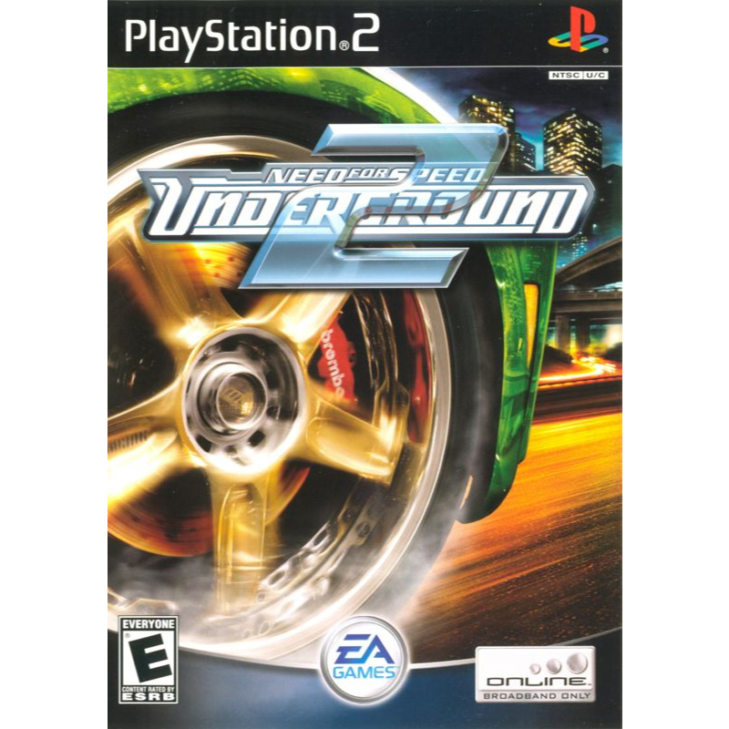 Need for Speed Undergrond 2 - Playstation 2