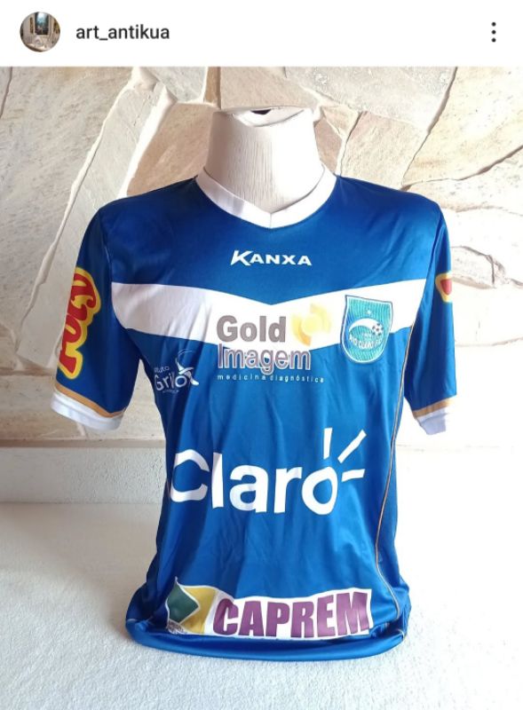 Camisa Rio Claro 2016 n. 10 Kanxa Oficial / Original
