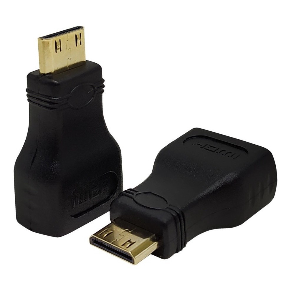 Adaptador Mini Hdmi X hdmi Dourado Tablet Celular Câmeras em Oferta na Shopee