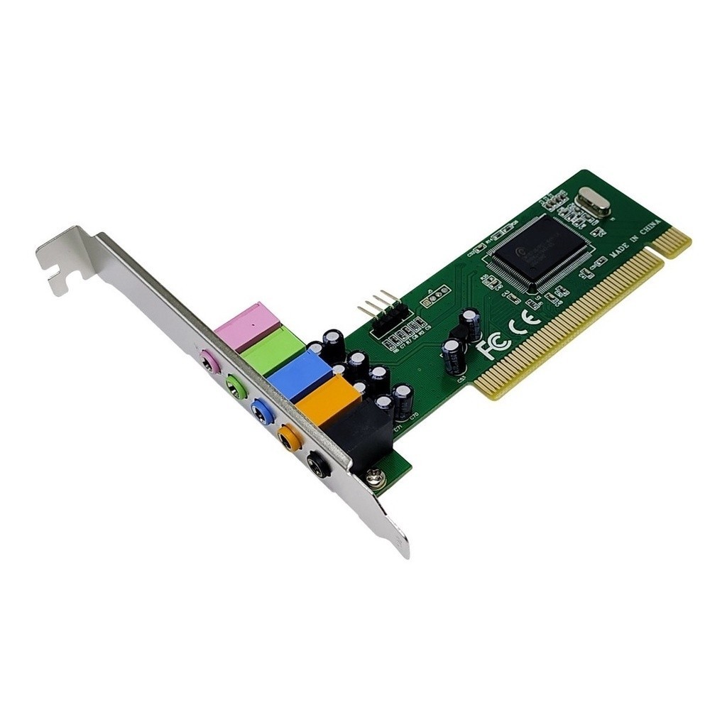 Placa De Som Pci 5.1 6 Canais Chipset:cmi8738 em Oferta na Shopee