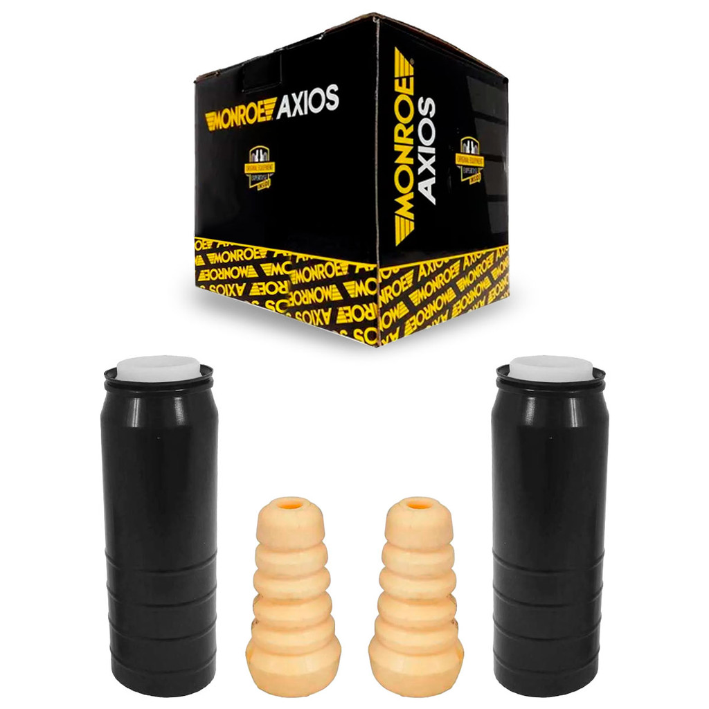Par Kit Amortecedor Traseiro Batente Coifa Punto 2008 até 2016 Axios em Oferta na Shopee