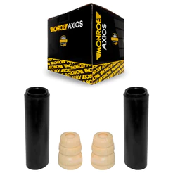 Par Kit Amortecedor Traseiro Batente Coifa HB20 2012/ Em diante Axios