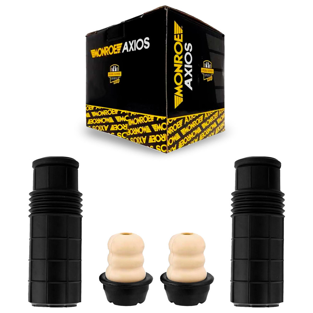 Par Kit Amortecedor Traseiro Batente Coifa Palio 1996 até 2017 Axios em Oferta na Shopee
