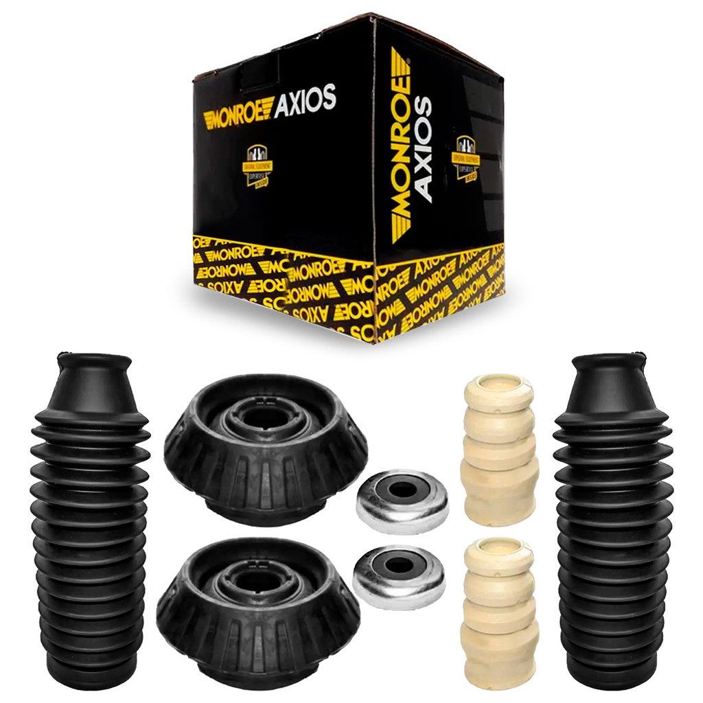 Par Kit Amortecedor Batente Coifa Dianteiro Novo City 2009 até 2013 Axios em Oferta na Shopee