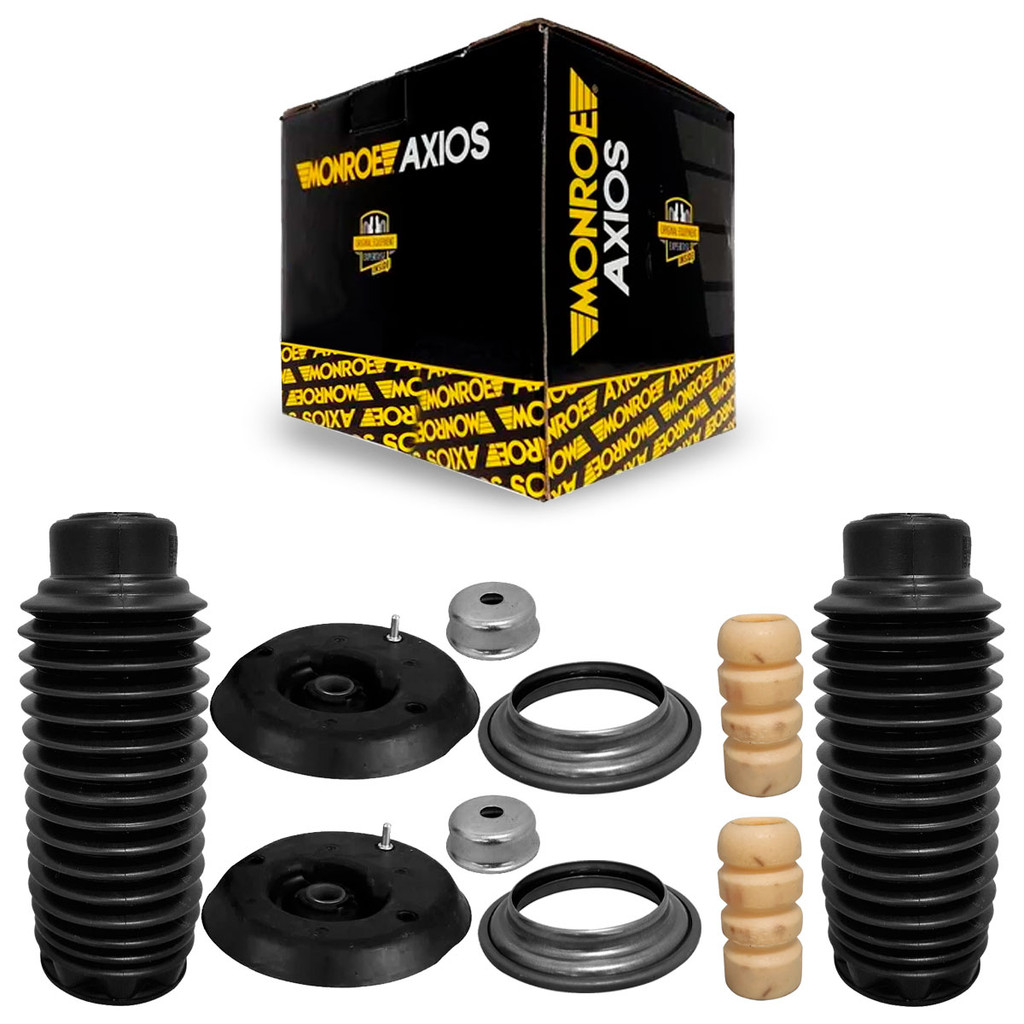 Par Kit Amortecedor Batente Coifa Dianteiro C3 2002 até 2012 Axios em Oferta na Shopee