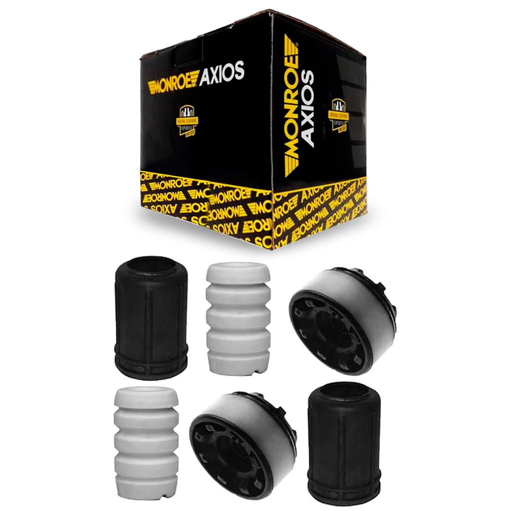 Par Kit Amortecedor Batente Coifa Dianteiro Fiorino 1992 até 1999 Axios em Oferta na Shopee