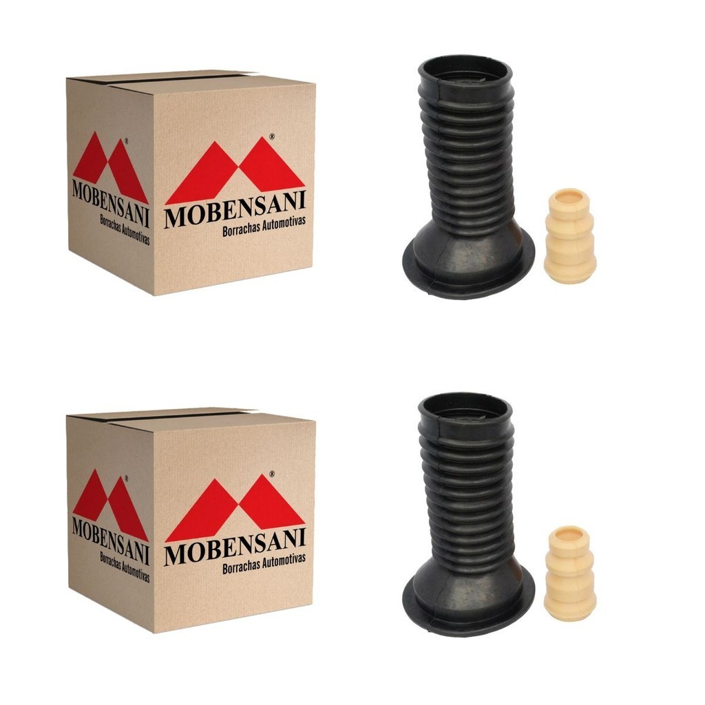 Par Kit Amortecedor Batente Coifa Corolla 2003/2019 Fielder 2004/2019 Mobensani em Oferta na Shopee