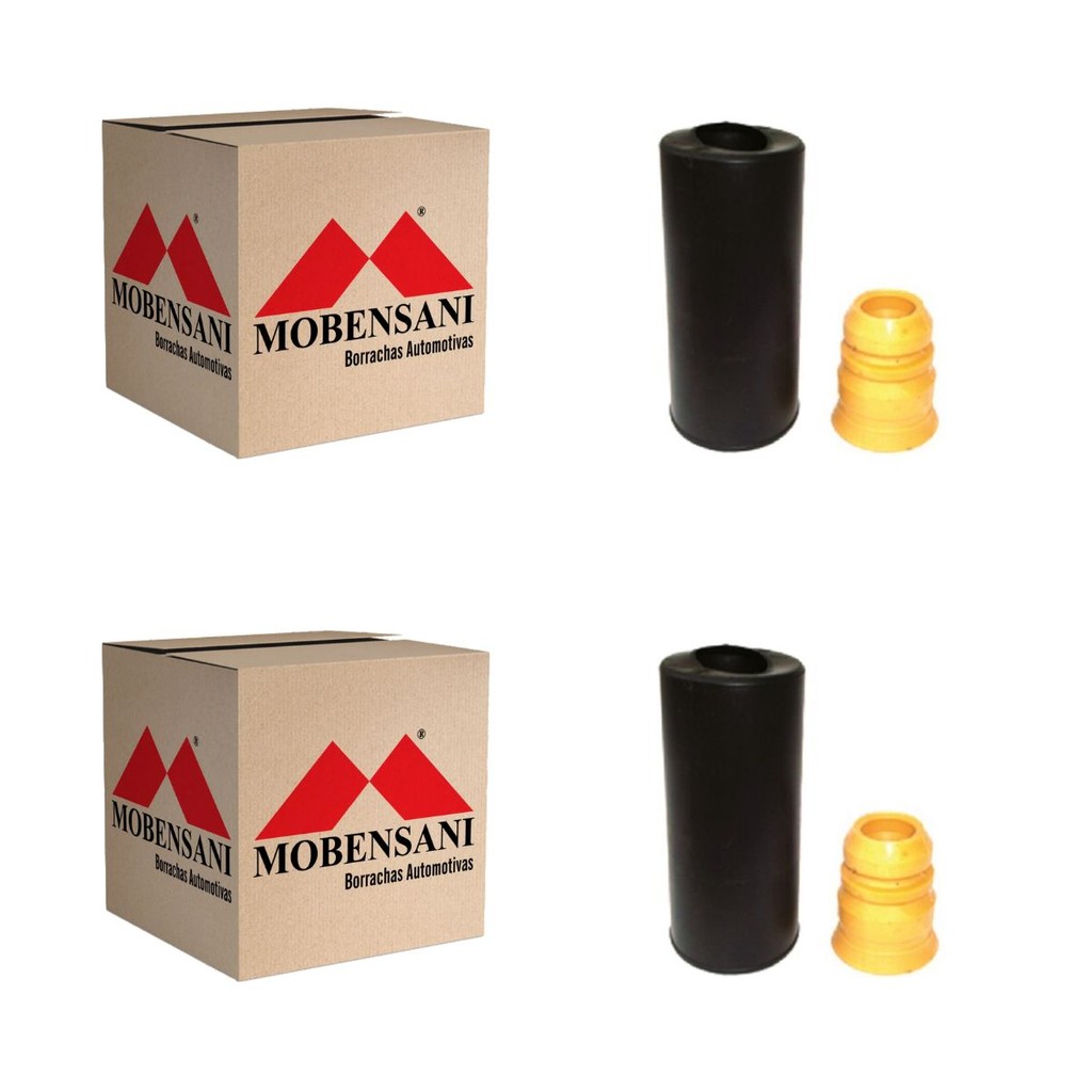 Par Kit  Amortecedor Traseiro Corolla 2003/2019 Fielder 2004/2009 Batente Coifa Mobensani em Oferta na Shopee