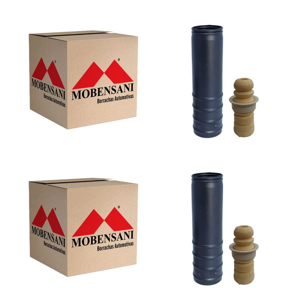 Par Kit  Amortecedor Traseiro Onix 2013/2019 Prisma 2013/2019 Batente Coifa Mobensani em Oferta na Shopee