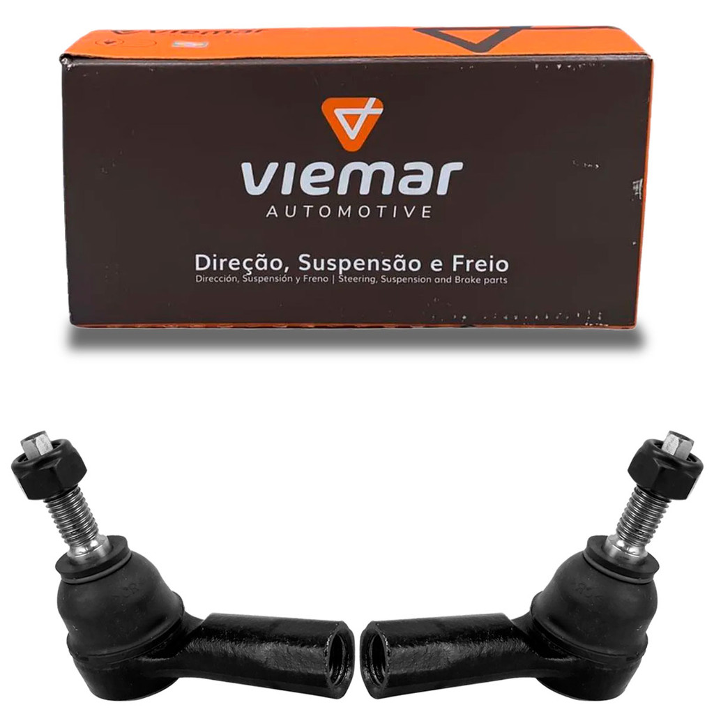 Par Terminal Ponteira Direção Cobalt Onix 2011 até 2016 Viemar em Oferta na Shopee