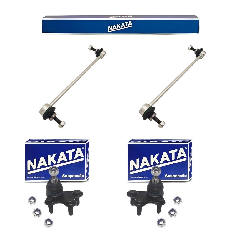 Kit 2 Bieletas + 2 Pivôs Up Gol Saveiro Voyage Fox Spacefox Original Nakata em Oferta na Shopee