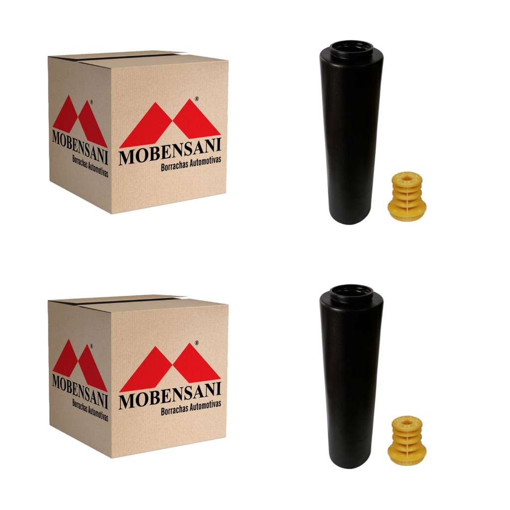 Par Kit Amortecedor Traseiro Etios 2013/ Em diante Batente Coifa Mobensani