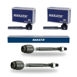 Kit 2 Ponteira Terminal Direção + 2 Barra Axial Elba 1991 até 1996 Original Nakata