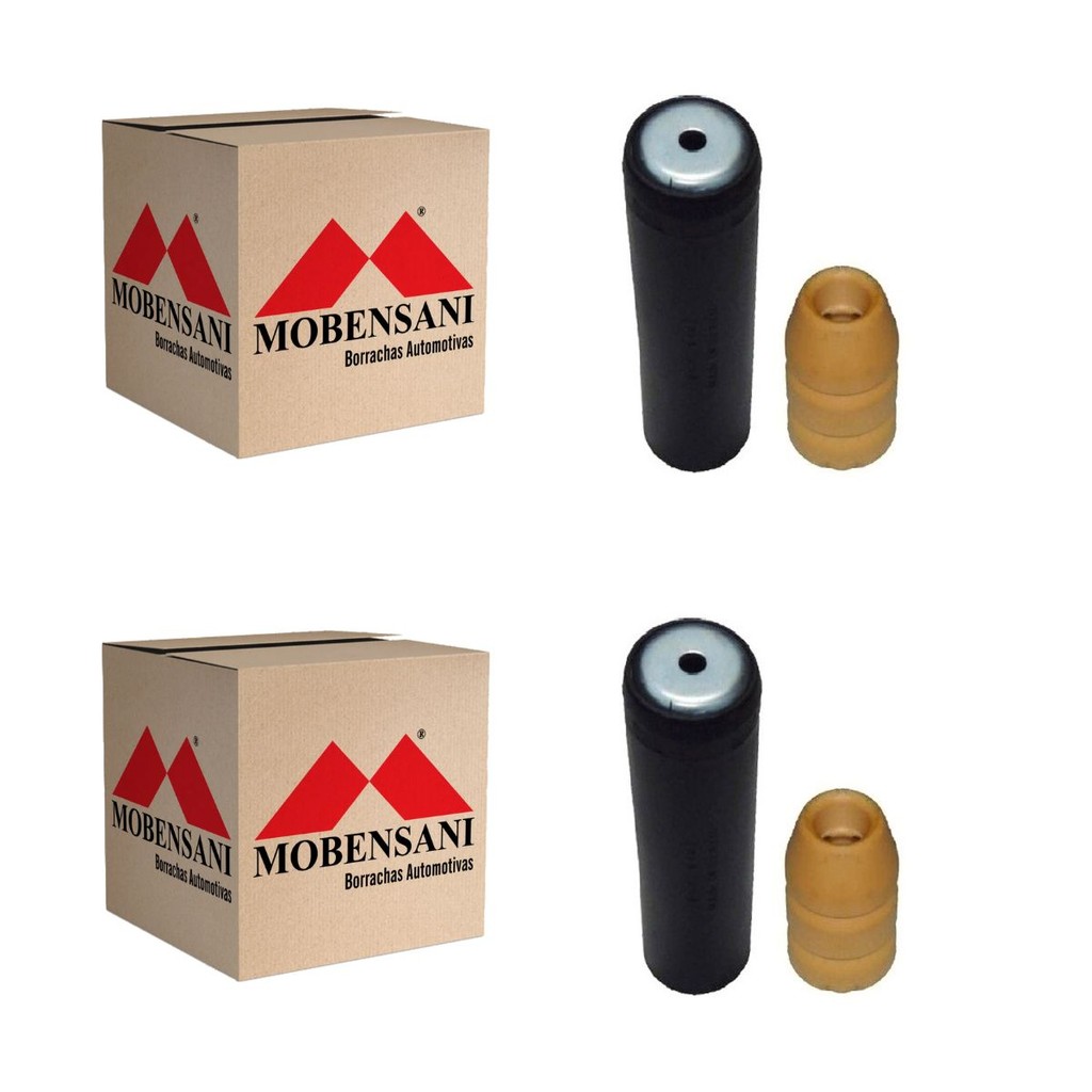 Par Kit  Amortecedor Traseiro Agile 2008/2014 Celta 2001/2015 Batente Coifa Mobensani em Oferta na Shopee