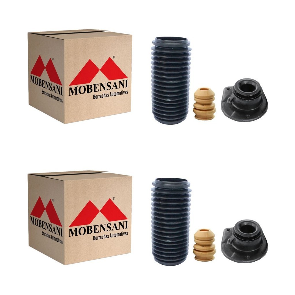 Par Kit Amortecedor Batente Coifa Palio Siena Palio Weekend Idea Com Coxim em Oferta na Shopee