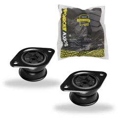 Par Coxim Superior do Amortecedor Traseiro Ecosport 2003 até 2012 Axios