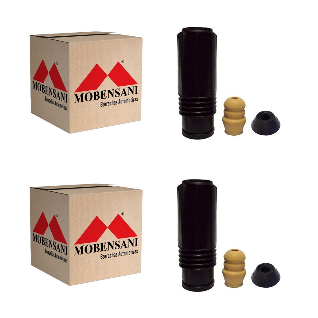 Par Kit  Amortecedor Traseiro Palio 1996/2017 Siena 1998/2016 Batente Coifa Mobensani em Oferta na Shopee