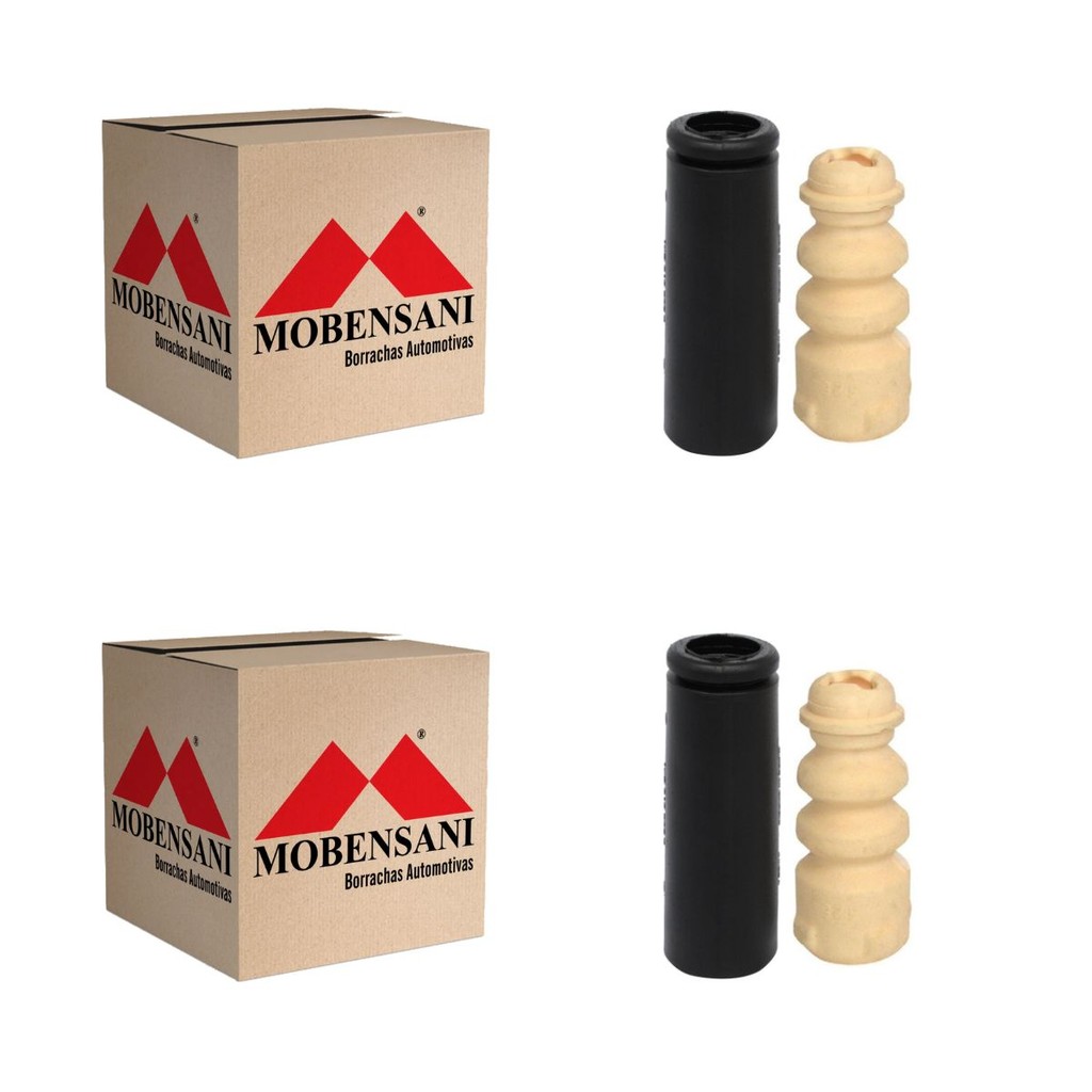 Par Kit  Amortecedor Traseiro Crossfox 2005/2018 Fox 2004/2021 Batente Coifa Mobensani em Oferta na Shopee