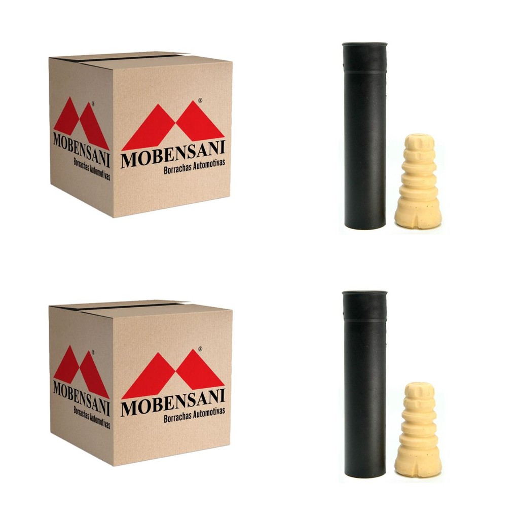 Par Kit  Amortecedor Traseiro Ecosport 2013/2021 Batente Coifa Mobensani em Oferta na Shopee