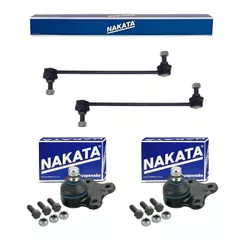Kit 2 Bieletas + 2 Pivôs Ecosport Fiesta 2002/2014 Original Nakata