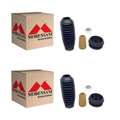 Par Kit Amortecedor Batente Coifa Courier 1996/2013 Ka 1997/2007 C/ Coxim Mobensani