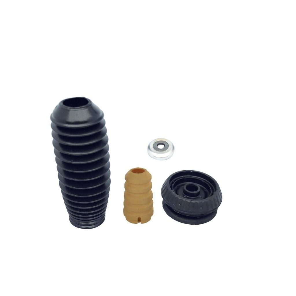 Par Kit Amortecedor Batente Coifa Courier 1996/2013 Ka 1997/2007 C/ Coxim Mobensani