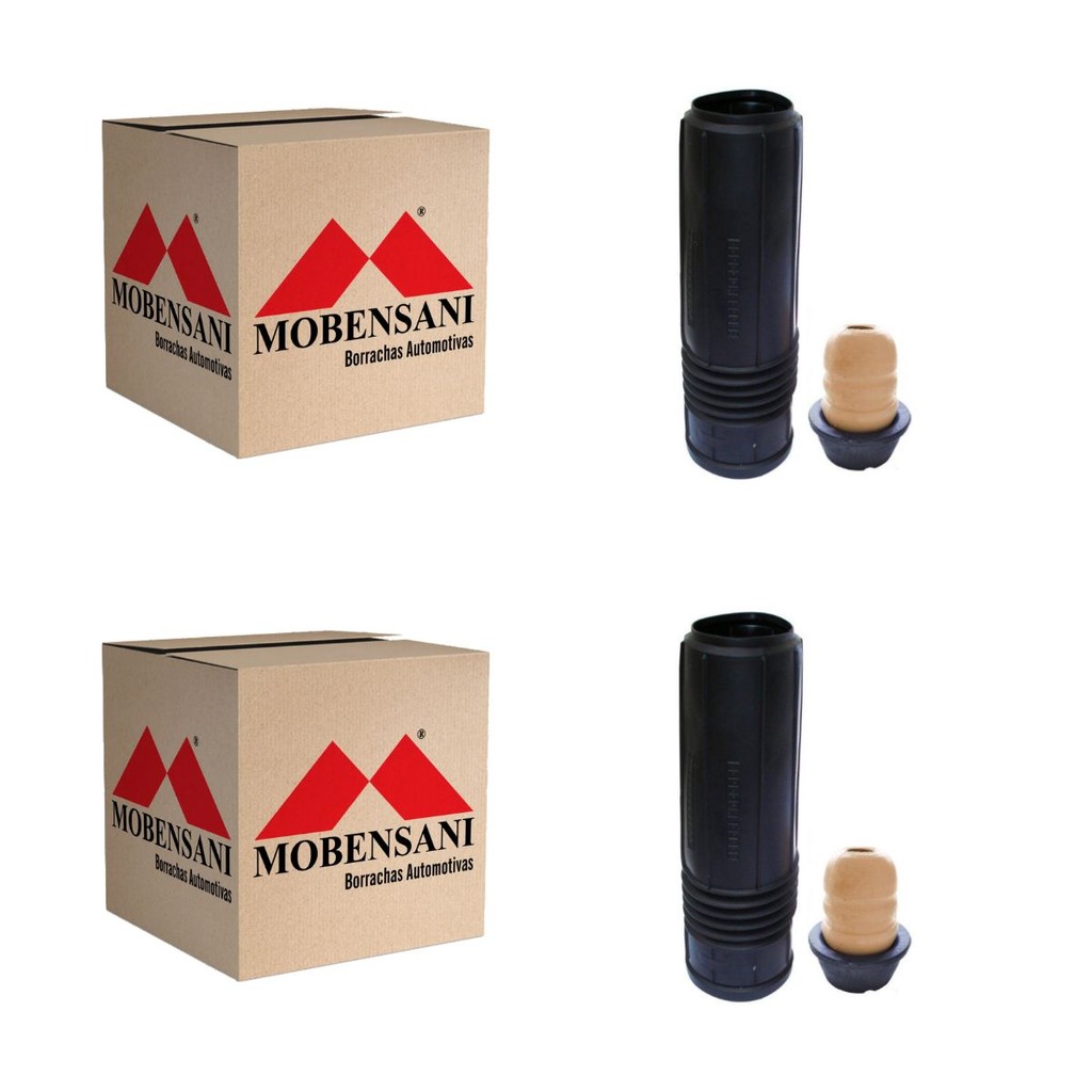 Par Kit  Amortecedor Traseiro Palio 1996/2011 Siena 1998/2011 Batente Coifa Mobensani em Oferta na Shopee