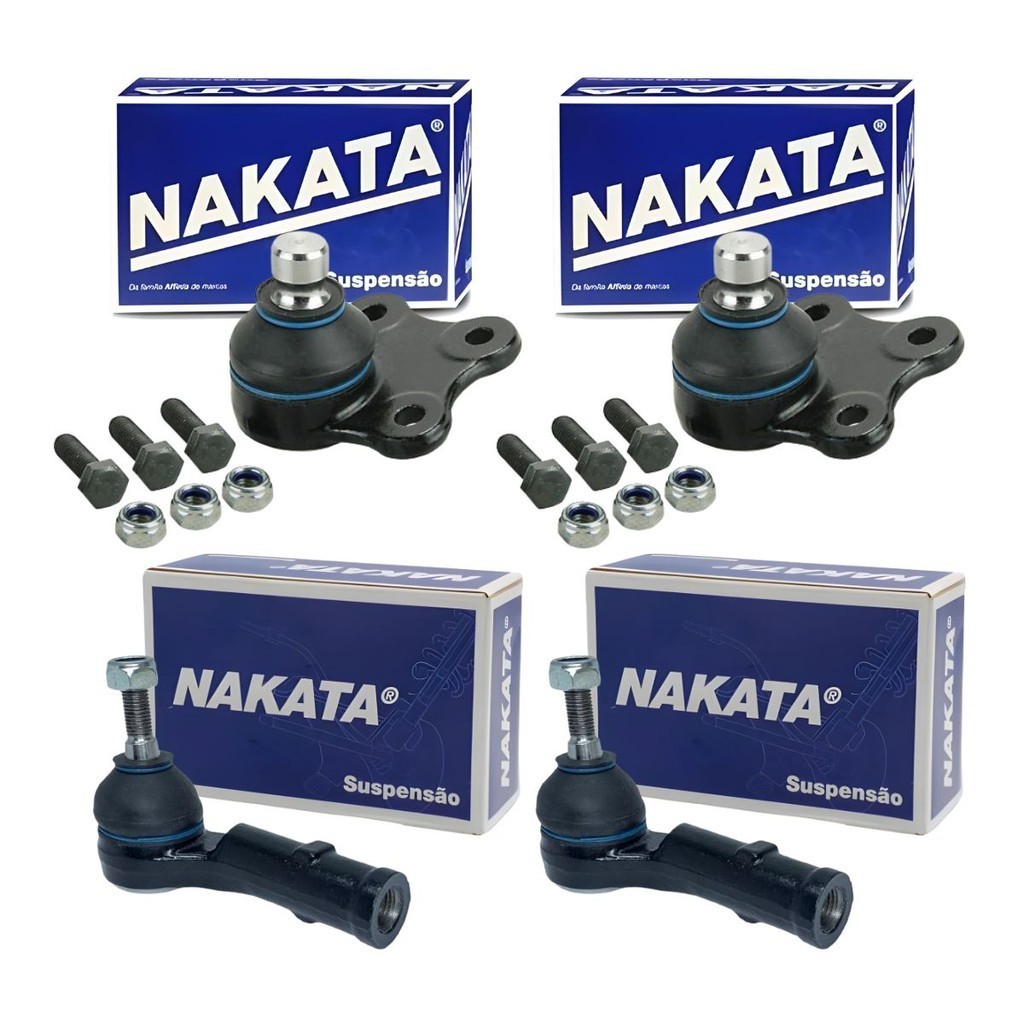 Kit 2 Pivôs + 2 Terminal Direção Ecosport Fiesta 2003/2013 em Oferta na Shopee