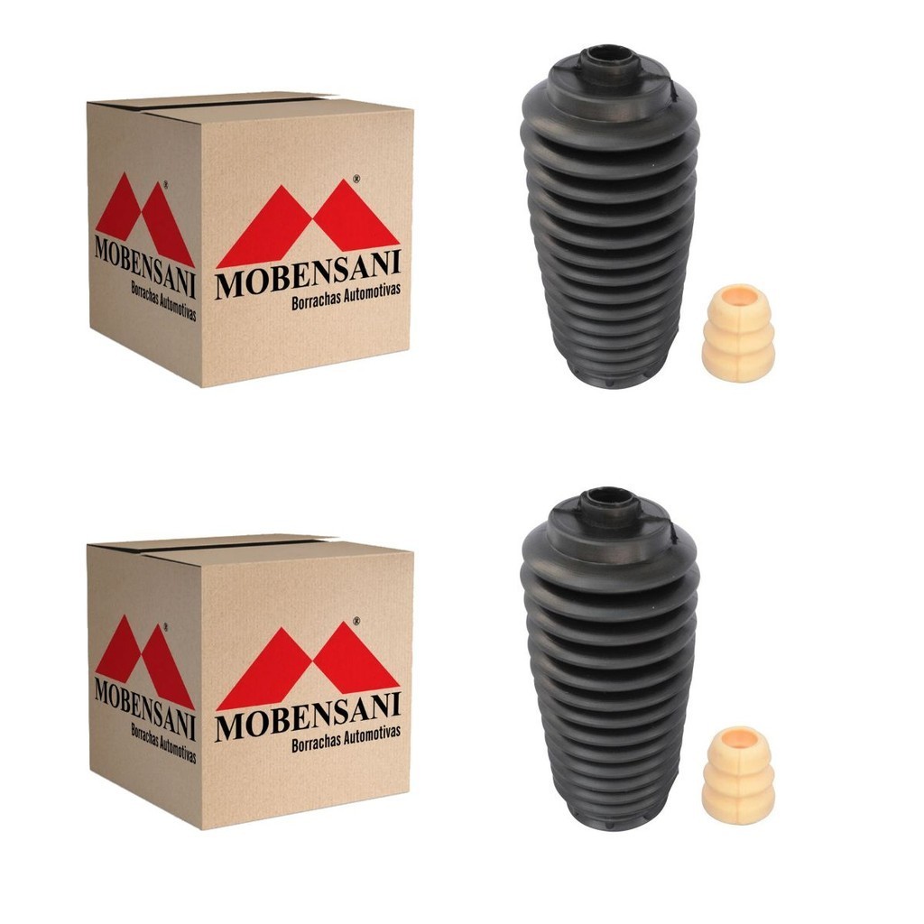 Par Kit Amortecedor Batente Coifa Focus 2000/2009 Original Mobensani