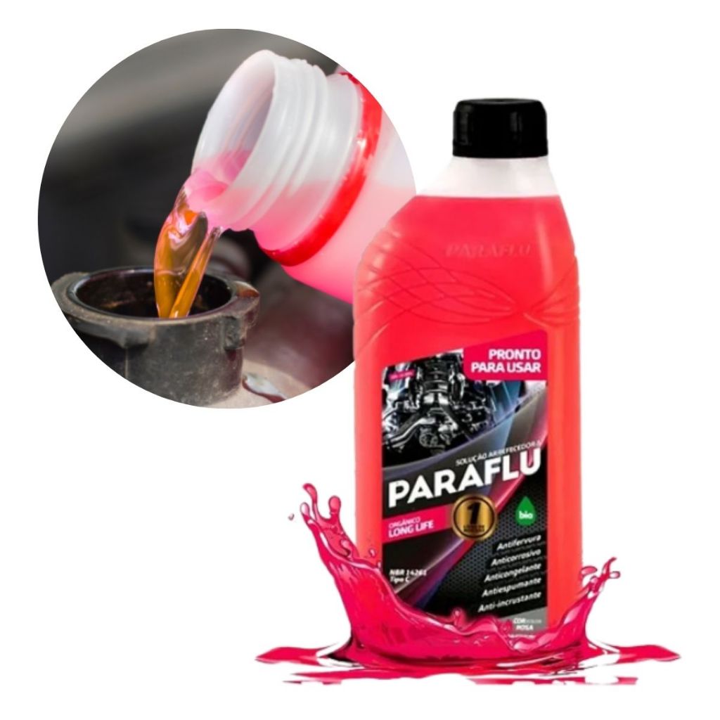 Aditivo Rosa Paraflu Pronto Pra Uso 1 Litro Original Paraflu 103004 em Oferta na Shopee