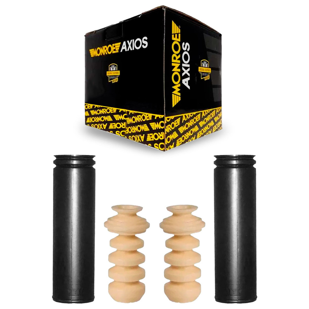 Par Kit Amortecedor Traseiro Batente Coifa Logan Sandero Duster Axios em Oferta na Shopee