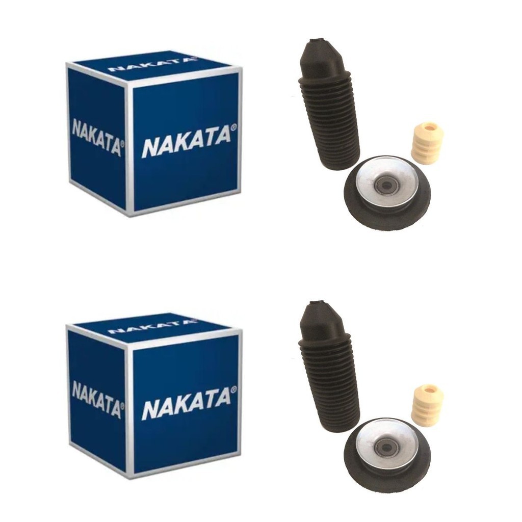 Par Kit Amortecedor Batente Coifa Gol Saveiro Parati Nakata