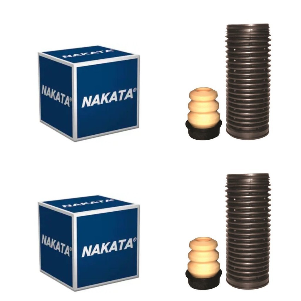 Par Kit Amortecedor Batente Coifa Crossfox Fox Polo Spacefox Nakata em Oferta na Shopee