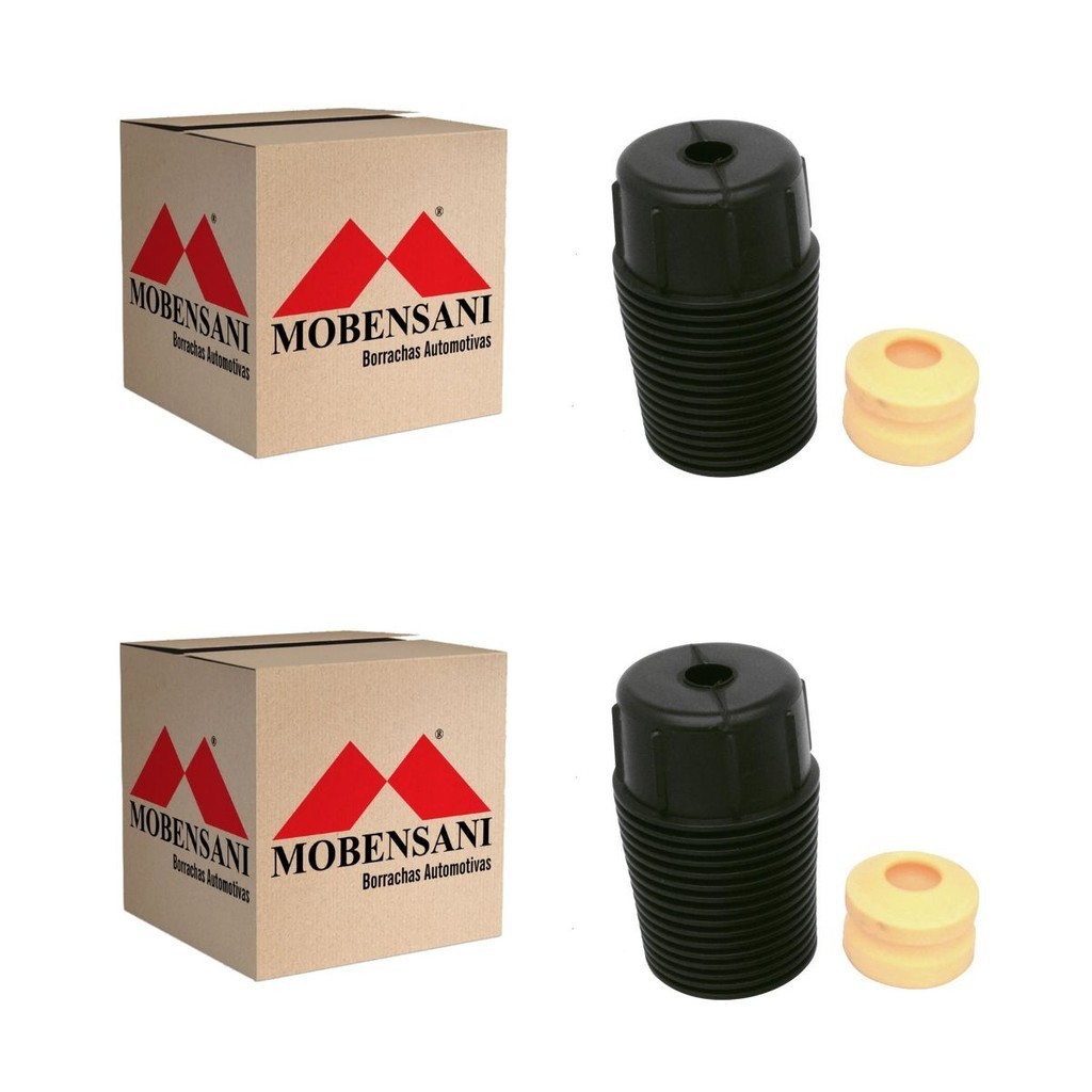 Par Kit Amortecedor Batente Coifa Classic Celta Corsa Prisma Mobensani
