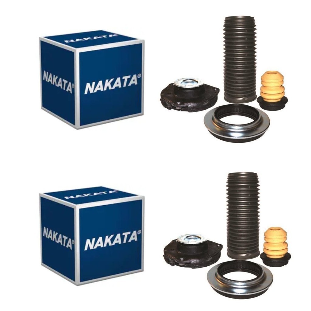 Par Kit Amortecedor Batente Coifa Fox Crossfox Polo Spacefox Nakata