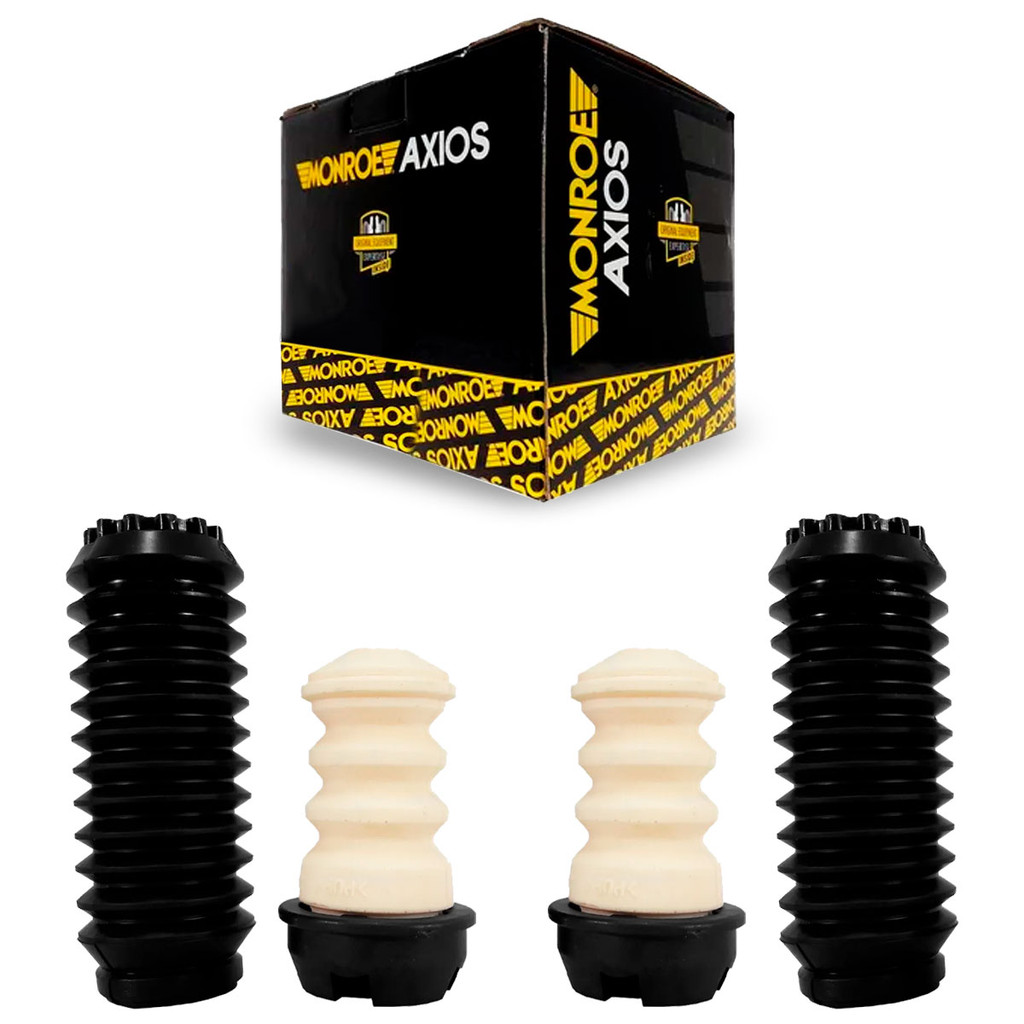 Par Kit Amortecedor Traseiro Batente Coifa Saveiro G5 G6 G7 2008 até 2019 Axios em Oferta na Shopee