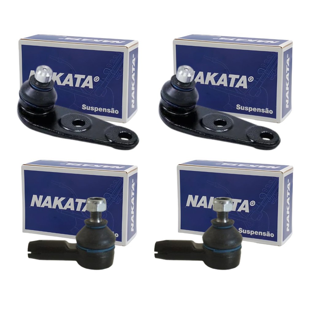 Kit Pivo Ponteira Terminal Direção Gol G2 G3 G4 1997/2012 Original Nakata