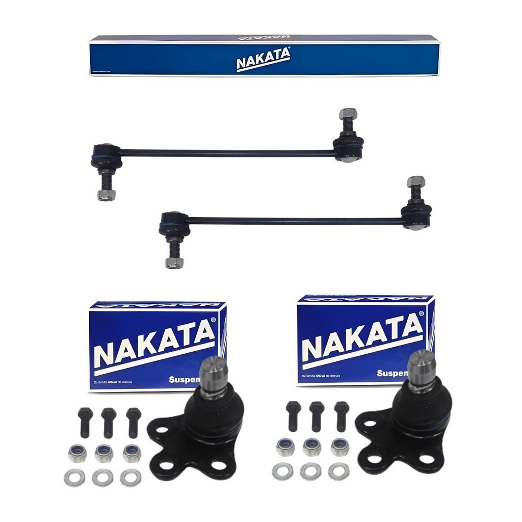 Kit 2 Bieletas + 2 Pivôs Onix Prisma Cobalt Sonic Spin Original Nakata em Oferta na Shopee