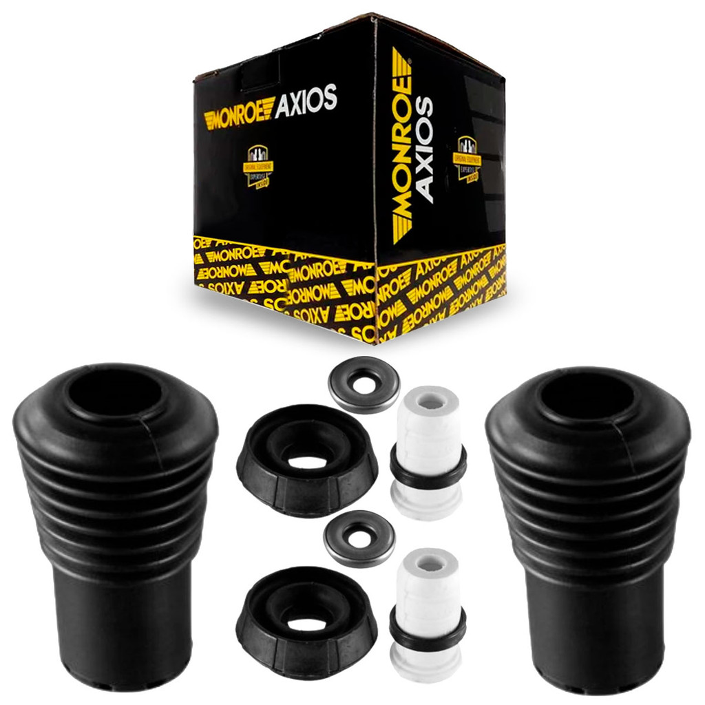 Par Kit Amortecedor Batente Coifa Dianteiro Duster 2012/ Em diante Axios em Oferta na Shopee