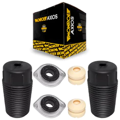 Par Kit Amortecedor Batente Coifa Dianteiro Celta Classic Corsa Prisma Axios