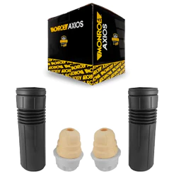 Par Kit Amortecedor Traseiro Batente Coifa Uno Palio Siena Original Axios