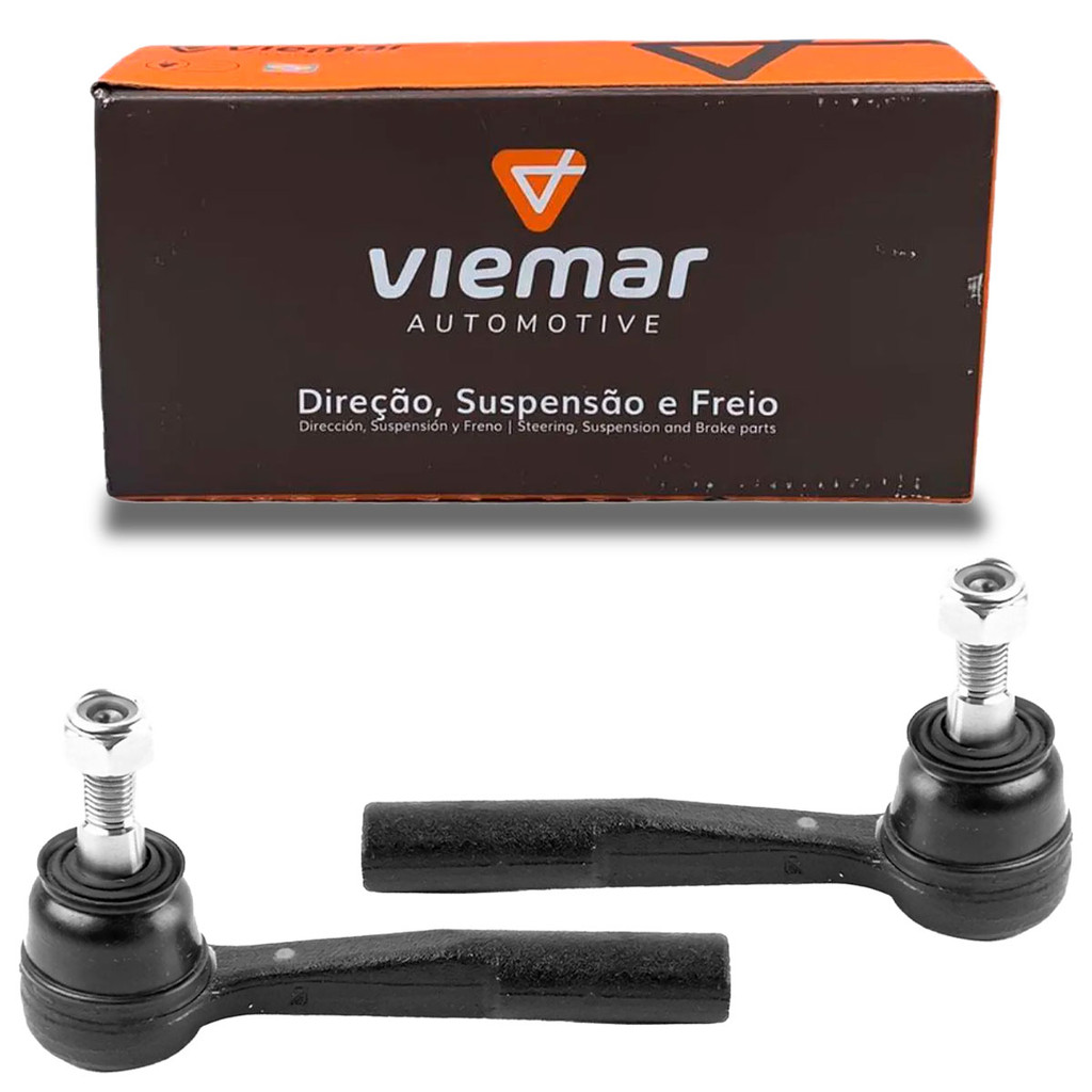Par Terminal Ponteira Direção Onix Prisma Spin 2017/ Em diante Viemar em Oferta na Shopee