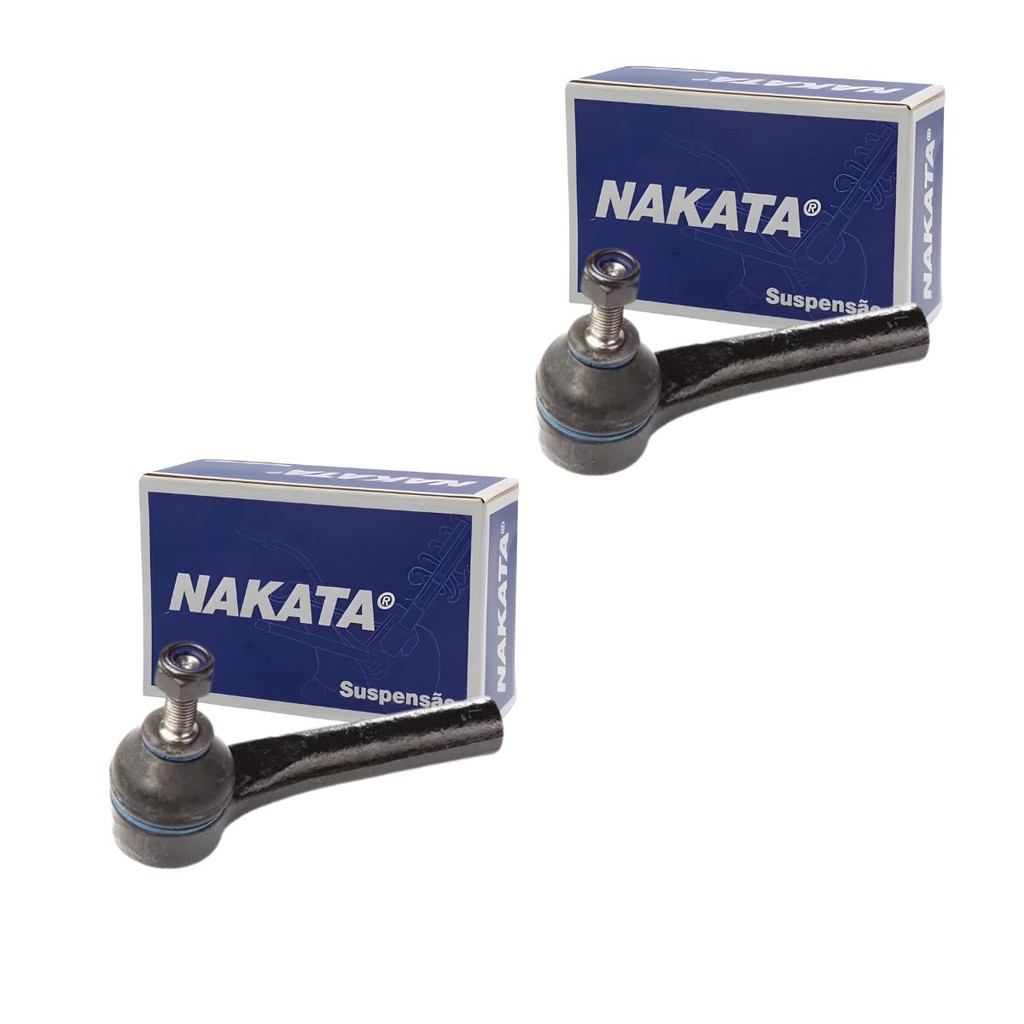 Detalhes do Kit 2 Ponteira Terminal Direção + 2 Barra Axial Linea Punto 2009 até 2017 Nakata